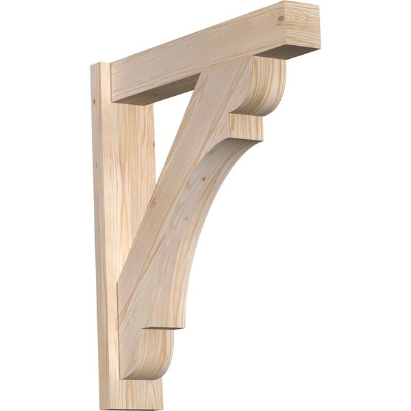 Ekena Millwork Olympic Block Smooth Outlooker, Douglas Fir, 5 1/2"W x 26"D x 30"H OUT06X26X30OLY05SDF - main